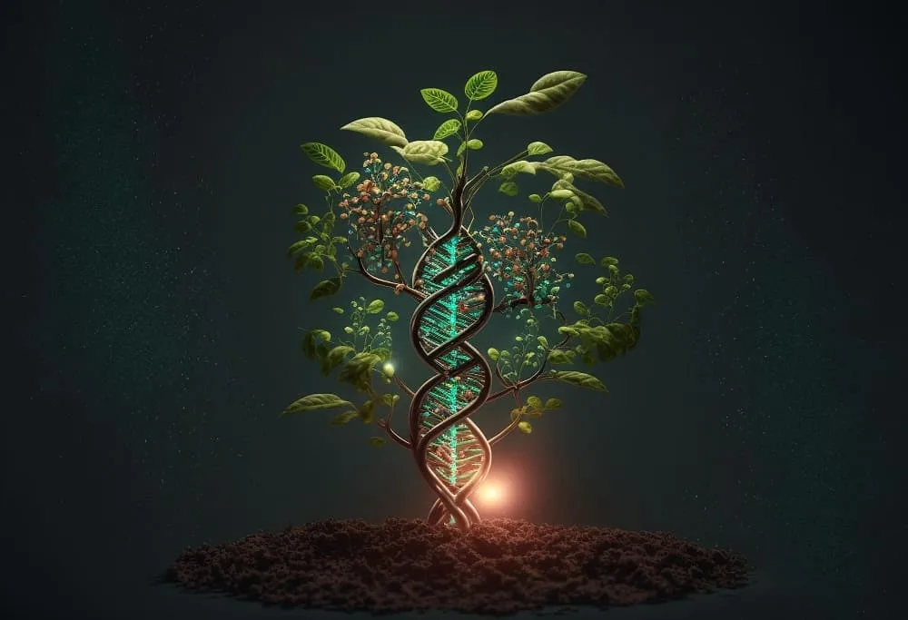 human-gene-from-plant-flowers-generative-ai marice gonzalez (1)